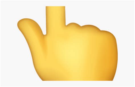 Middle Finger Emoji Svg