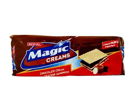 Jack N Jill Magic Creams Chocolate Cream Cracker Sandwich Packs X G