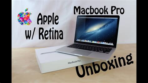Macbook Pro Retina Unboxing First Impression Apple Macbook Pro In Unbox Mbp Hands On