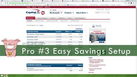 Every way for capital one card activation is available here so check online and. Capital One 360 PROS and CONS | Checking & Savings Account Review - YouTube