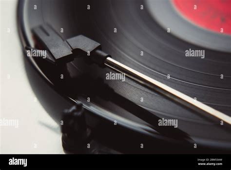 Retro Turntable Player Needleplay Old Vinyl Records On Turntables