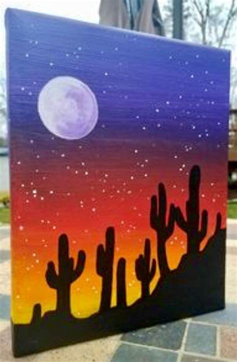 Pin By Pablo Martín On Pinturas Cute Canvas Paintings Simple Canvas