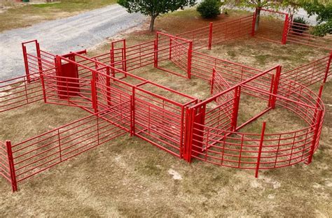 Custom Cattle Handling System 2 Brintough Equipment Inc Texas