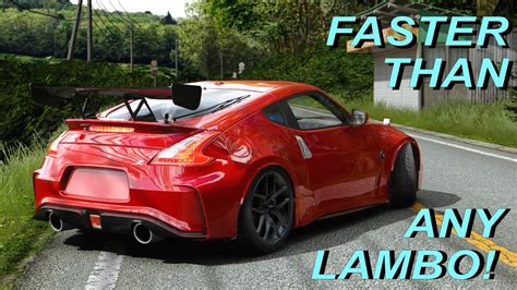 Assetto Corsa SUPERCHARGED NISSAN 370z YouTube