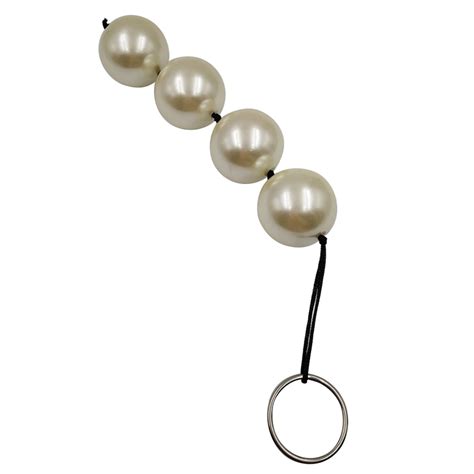 anal beads chain butt plug flexible string sex toy bead strings with pull ring ebay