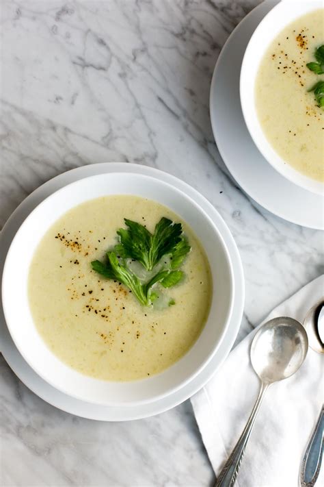 This link is to an external site that may or may not meet accessibility guidelines. (dairy-free) This cream of celery soup is healthy, light ...