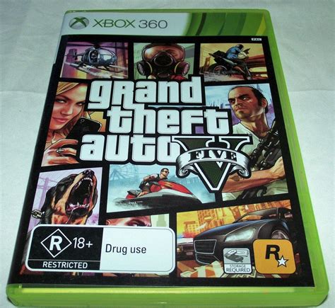 Grand Theft Auto V Five Xbox 360 Pal Complete Ebay