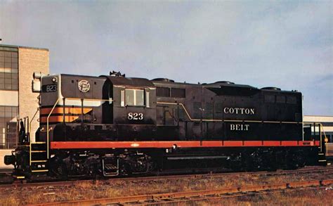 Cotton Belt Railroad Map History Logo Locomotive Roster