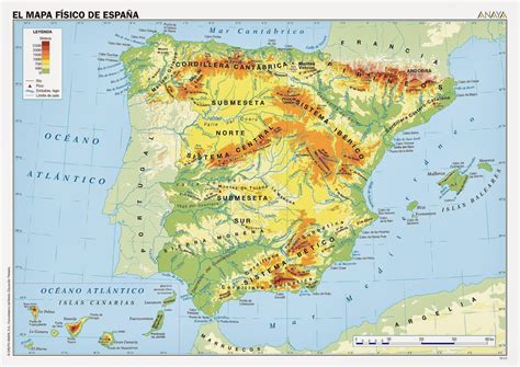 Mapas Interactivos Relieve España