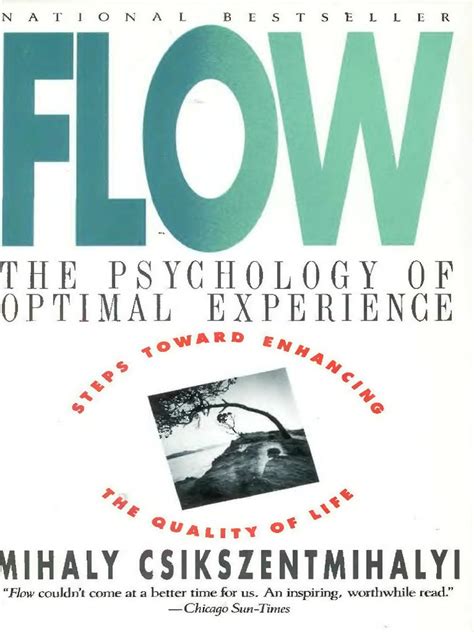 Mihaly Csikszentmihalyi Flow The Psychology Of