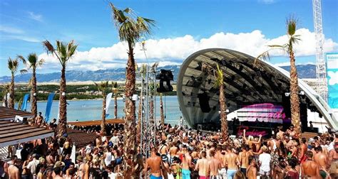 Zrce beach in croatia 🎉 in 2021 | Serbia and montenegro, Travel, Croatia
