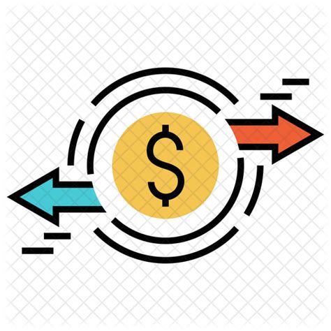 Money Transfer Icon Download In Dualtone Style