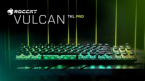 Roccat Vulcan Tkl Pro Compact Optical Rgb Gaming Keyboard 4k
