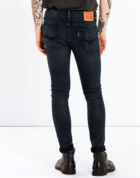 LEVI S 519 Retro Mod Extreme Skinny Fit Denim Jeans In Sharkley