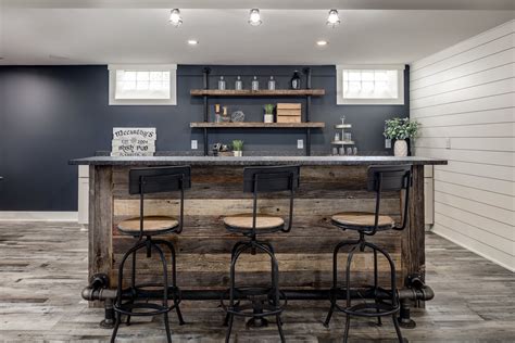Where Everybody Knows Your Name Ew Kitchens Rustic Basement