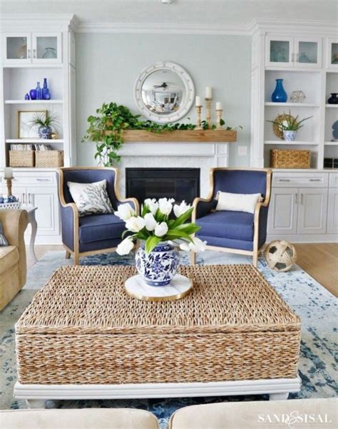 Affordable Blue And White Home Decor Ideas Best For Spring Time 05