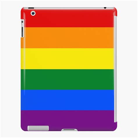Horizontal Rainbow Ipad Case And Skin For Sale By Rubidium Redbubble