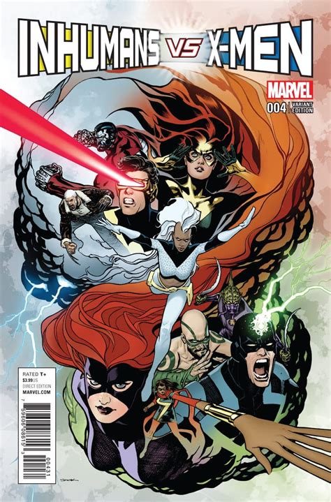 Inhumans Vs X Men 4 Sook Variant Marvel 2017 Marvel Dc Marvel