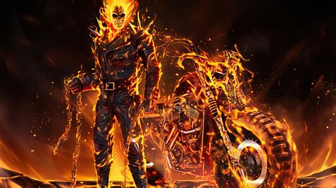 Ghost Rider 4k Wallpaper 2020 1920x1080 Download Hd