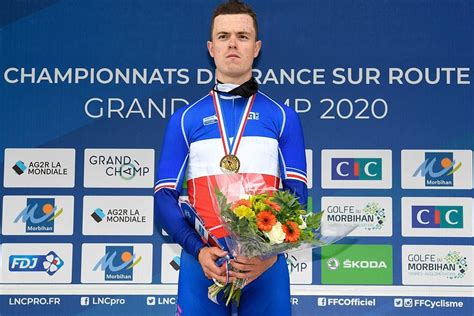 Cyclisme Rémi Cavagna Champion De France Du Contre La Montre