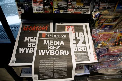 Poland Media Goes Dark In Protest Over New Tax The Washington Post