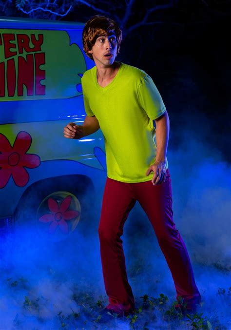 Mens Plus Size Classic Scooby Doo Shaggy Costume