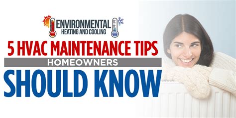 5 Hvac Maintenance Tips Homeowners Should Know