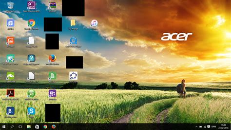 After you finish a clean windows 10 installation on your pc, you will find it display nothing but a recycle bin icon on the desktop. Resize my desktop icons, in windows 10 - Microsoft Community