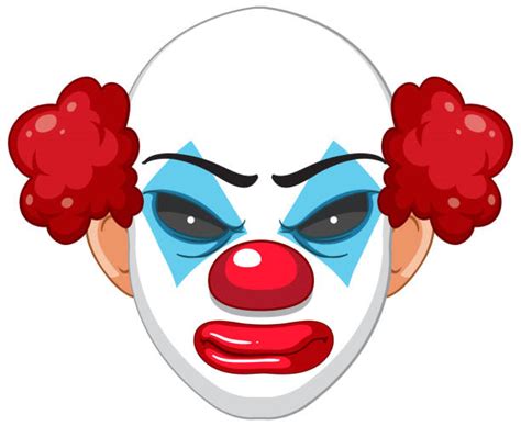880 Creepy Clown Clip Art Stock Illustrations Royalty Free Vector