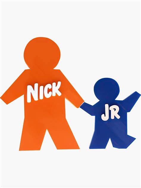 Nick Jr Logo Clasic Version Nickelodeon Junior Logo 3d Printed