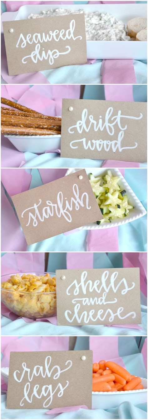 Kids can keep their snacks and lunch safe inside this trio set of snack boxes. First Birthday Mermaid Party - Brie Brie Blooms