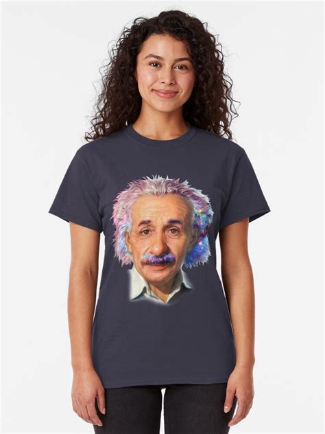 Albert Einstein Galaxy T Shirt By Toriecheer Redbubble