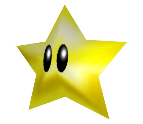 Nintendo 64 Super Mario 64 Power Star The Models Resource