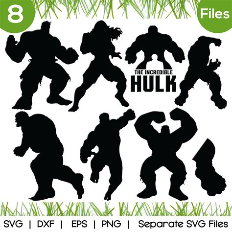 Hulk Svg Cut Files