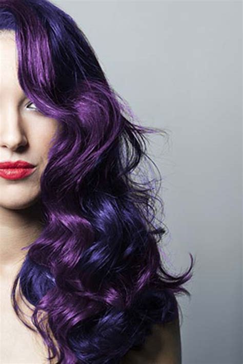 Short blonde purple hair color the blonde purple hair make your vision vivacious. 20 Cool Ideas For Lavender Ombre Hair and Purple Ombre