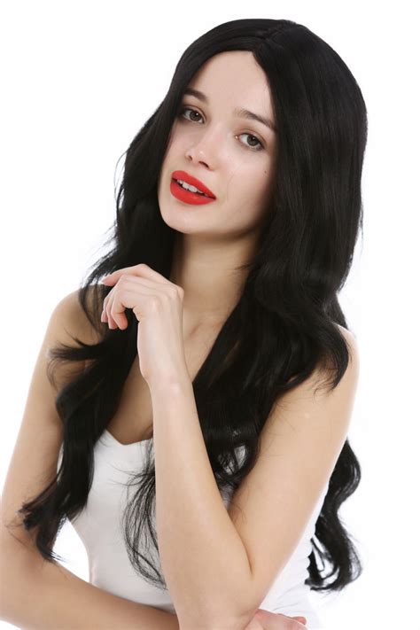 Wig Me Up Rgf 5905ld 1b Lady Wig Lang Wavy Parting Black With Small