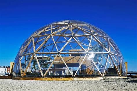 Nordic Home Encased Within Geodesic Dome For Passive Solar Faircompanies