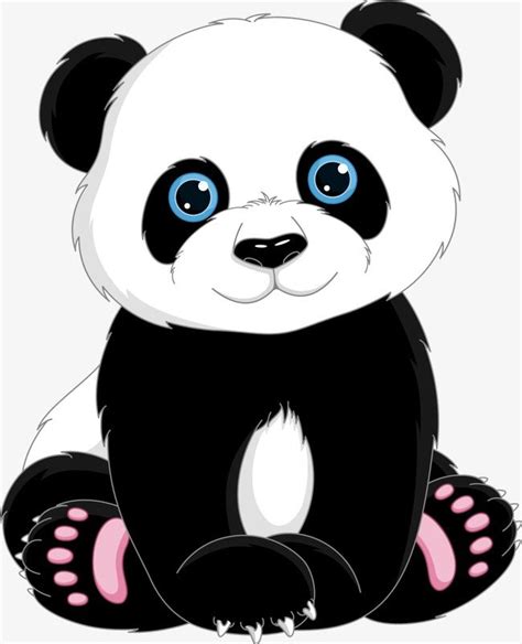 Pandatierecartoon Handbemaltepanda Illustrator Panda Kunst