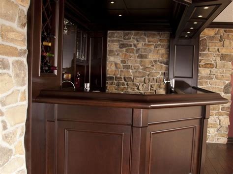 Basement Bar With Granite Custom Home Bars Bars For Home Custom