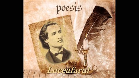 Poezii De Mihai Eminescu Luceafarul YouTube