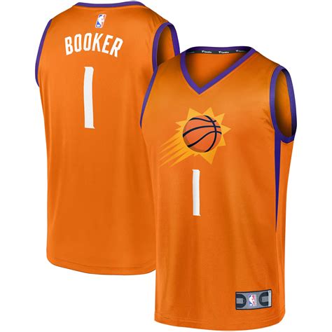 Men S Jordan Brand Devin Booker Orange Phoenix Suns 2020 21 Swingman Jersey Statement Edition
