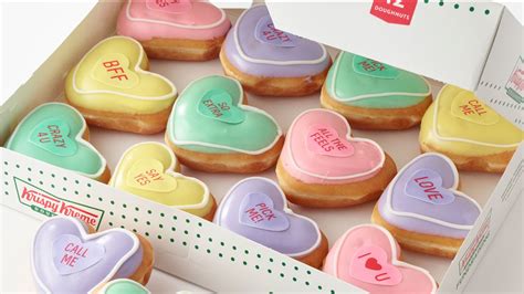 Upbeat News Krispy Kremes Conversation Doughnuts Are The Sweethearts