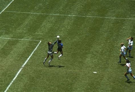 Maradona god diego goal 1986 cup england argentina rip mexico final quarter born jun crime english scoring ball greatest sir. Bytes: Maradona: Hand of God