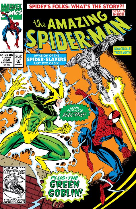 Amazing Spider Man Vol 1 369 Marvel Database Fandom