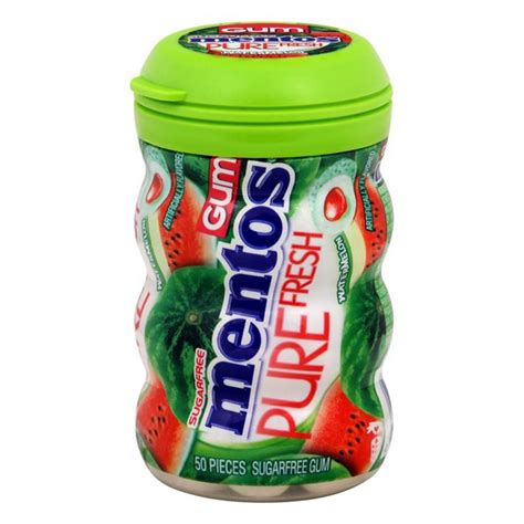 Mentos Gum Pure Fresh Watermelon 50 Ct From Price Rite