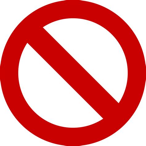 Prohibited Png Transparent Images Free Free Psd Templates Png