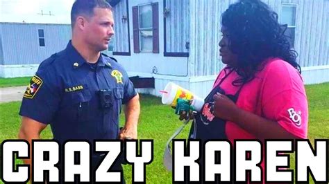 Mad Karen Calls Police On Man After This Best Karen Public Freakouts YouTube