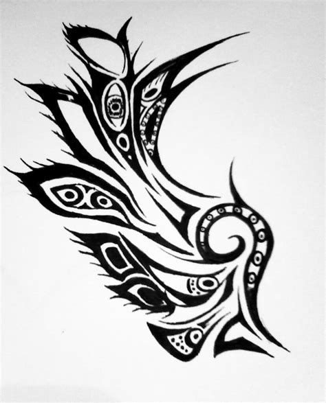 Pictures of angel drawings zimer bwong co. tribal wing by BlakSkull on DeviantArt