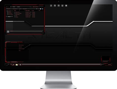 Stealth Red Edition Windows 81 Theme