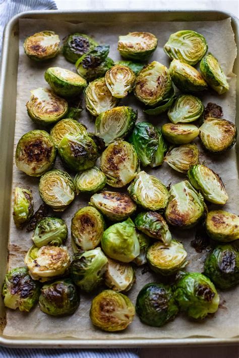 Roasted Brussels Sprouts With Balsamic Glaze A Simple Palate